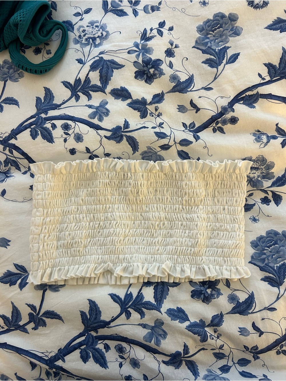 White Brandy Melville bandeau top